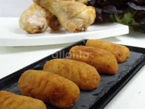 Croqueta de pollo. Sin gluten. 30gr